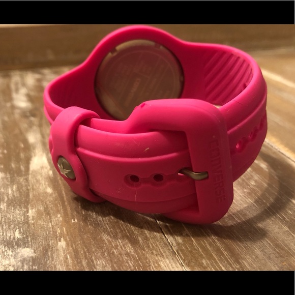Pink Silicone Converse Watch - Picture 3 of 5